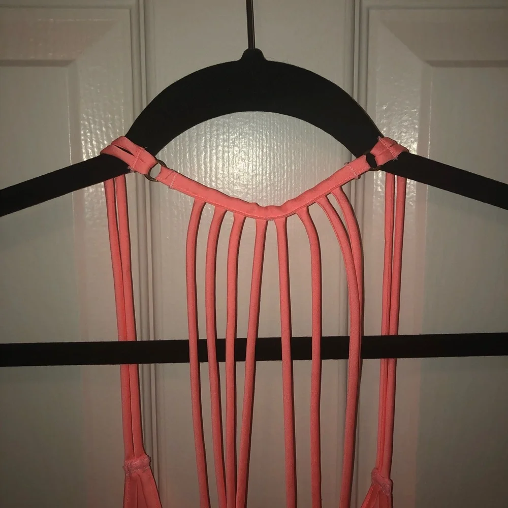 Brand new w/tags Victoria’s Secret nighty/lingerie coral pink size small - Picture 7 of 10